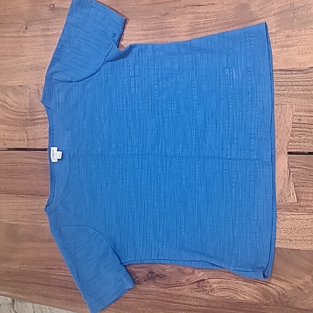 J. Crew blue shirt